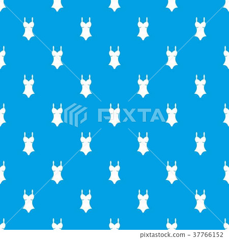 Swimsuit pattern seamless blue Swimsuit pattern seamless blue 37766152