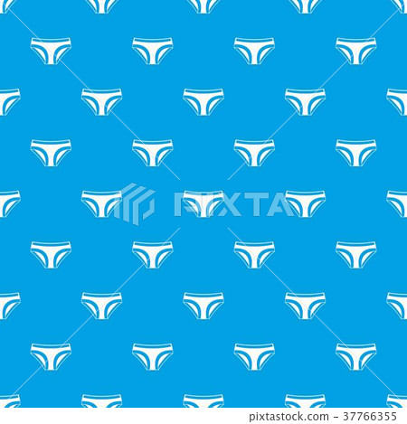 Female underwear pattern seamless blue 37766355