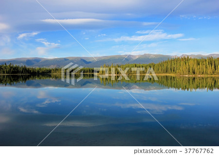 Boya Lake along Cassiar Highway, British Columbia Boya Lake along Cassiar Highway, British Columbia 37767762