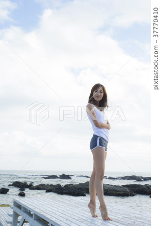 女子戶外運動 37770410