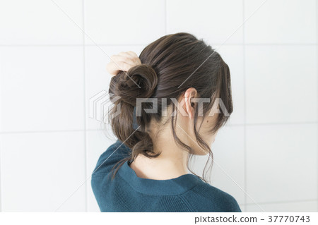 Female Beauty Hair Together Female Beauty Hair Together 37770743