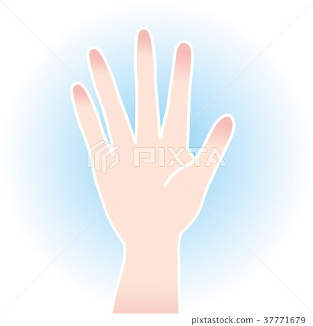 5 with your finger 5 with your finger 37771679