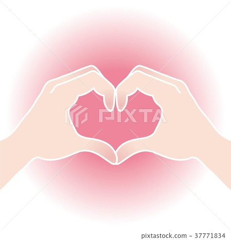 Heart by hand 37771834