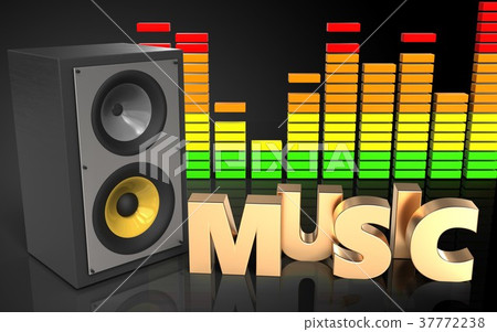 3d sound system audio spectrum 37772238