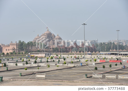 印度首都德里世界上最大的印度教寺廟Swaminarayan Akhaldam 印度首都德里世界上最大的印度教寺廟Swaminarayan Akhaldam 37773488