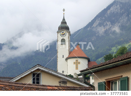 Church of Fluelen - Lake Lucerne Church of Fluelen - Lake Lucerne 37773581