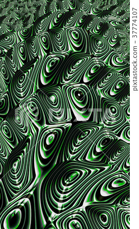 Gnarled concentric circles  37774107