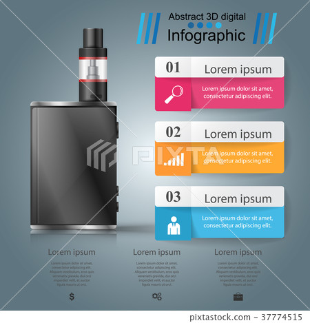 viper cigarette Harmful cigarette, viper, smoke, business - Stock Illustration [37774515]
