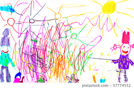 Graphic Children's Drawing 37774552