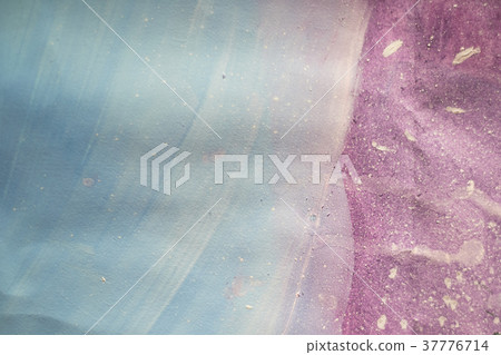 Texture.Smears of blue and purple paint 37776714
