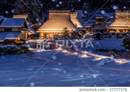 Miyama snow lantern hall Kabuki no Sato 37777578