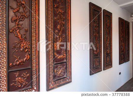 Reception and swimming pool of Thai hotel 37778388