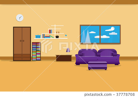 living room interior design with sofa purple living room interior design with sofa purple 37778708