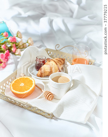 The Love lconcept on table with breakfast The Love lconcept on table with breakfast 37779215