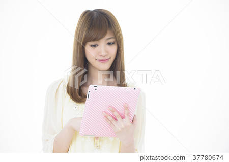 Woman young woman cute portrait 37780674