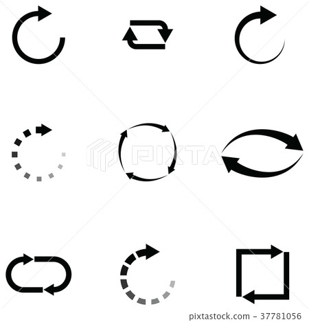 refresh icon set refresh icon set 37781056