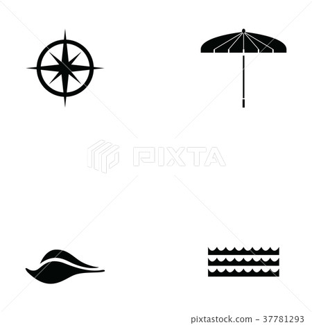 sea icon set sea icon set 37781293
