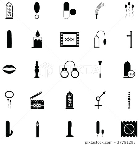 sex toy icon set sex toy icon set 37781295
