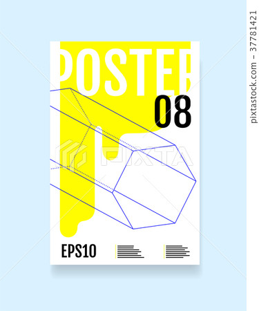 Abstract minimal geometric shapes design Abstract minimal geometric shapes design 37781421