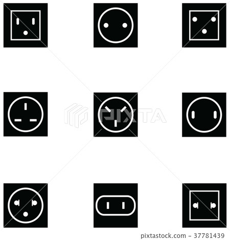 socket icon set socket icon set 37781439