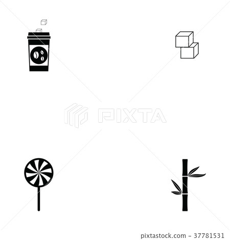 sugar icon set - Stock Illustration [37781531] - PIXTA
