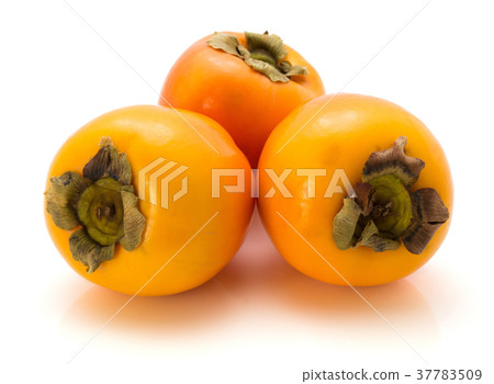 Persimmon sharon isolated on white 37783509