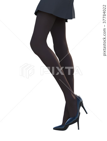放養圖片女性的腿perming3DCG插圖素材 37784022