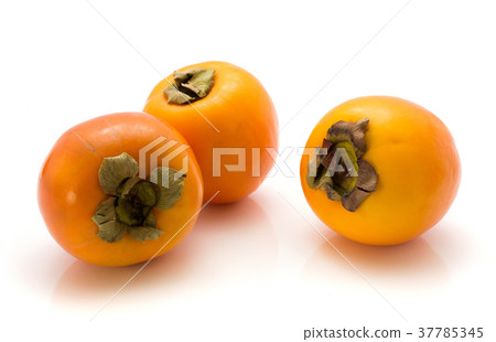 Persimmon sharon isolated on white 37785345
