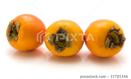 Persimmon sharon isolated on white 37785346