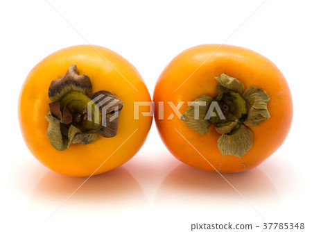 Persimmon sharon isolated on white 37785348