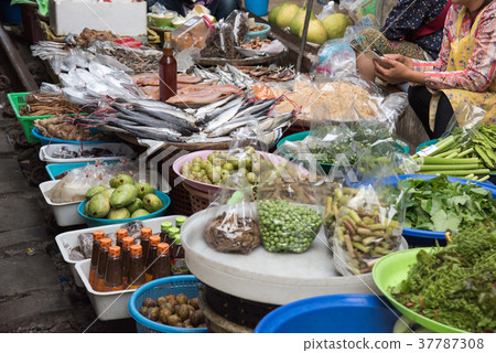 Makeron市場“Talato Rom Hoop”Maeklong市場 Makeron市場“Talato Rom Hoop”Maeklong市場 37787308