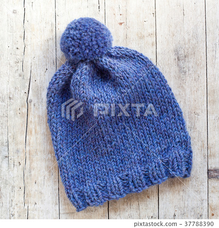 wool blue hat 37788390