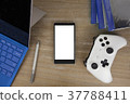 View from the top on smart phone, tablet pc and 37788411