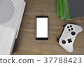 View from the top on smart phone, game console 37788423