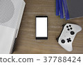 View from the top on smart phone, game console 37788424