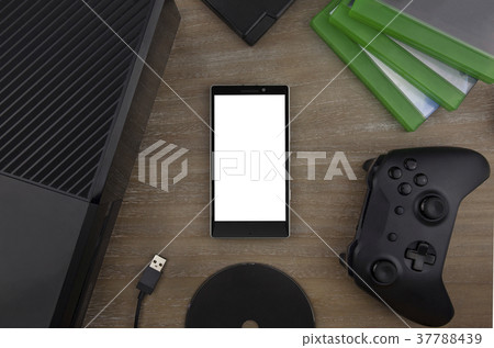 View from the top on smart phone, game console 37788439