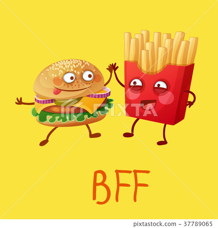 Funny fastfood characters Best Friends Forever Funny fastfood characters Best Friends Forever 37789065