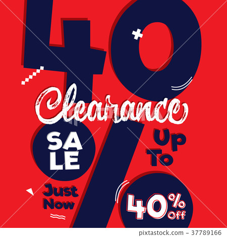 Vol. 4 Clearance Sale blue red 40 percent heading 37789166