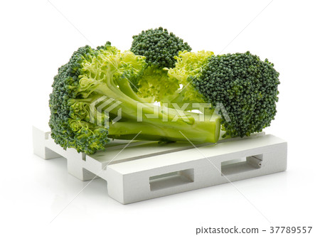 Broccoli isolated on white Broccoli isolated on white 37789557