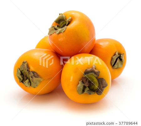 Persimmon sharon isolated on white 37789644