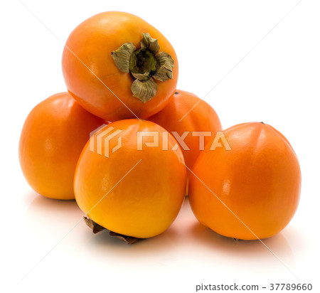 Persimmon sharon isolated on white 37789660