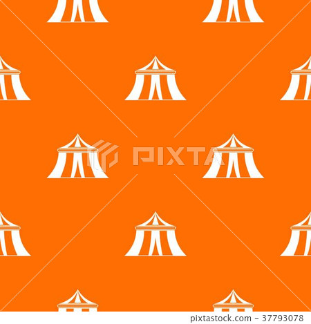 Circus tent pattern seamless 37793078