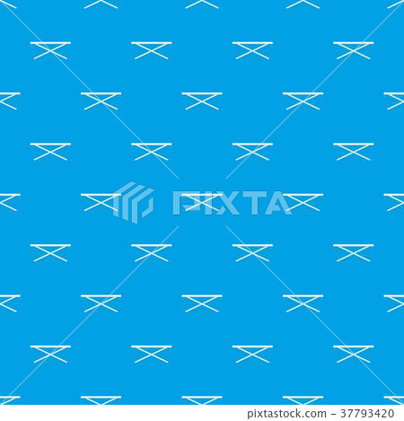 Market counter pattern seamless blue 37793420