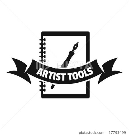 Artwork logo, simple black style Artwork logo, simple black style 37793499