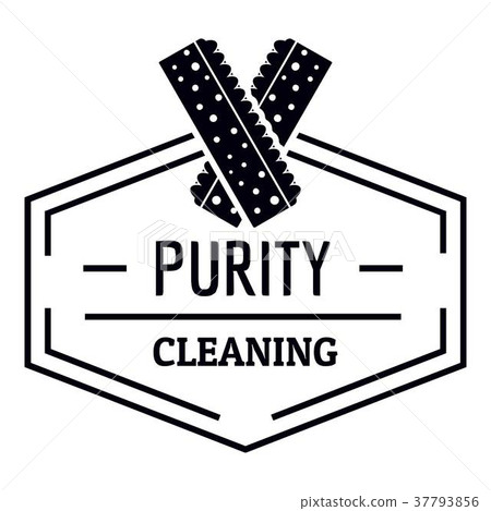 Cleaning logo, simple black style Cleaning logo, simple black style 37793856