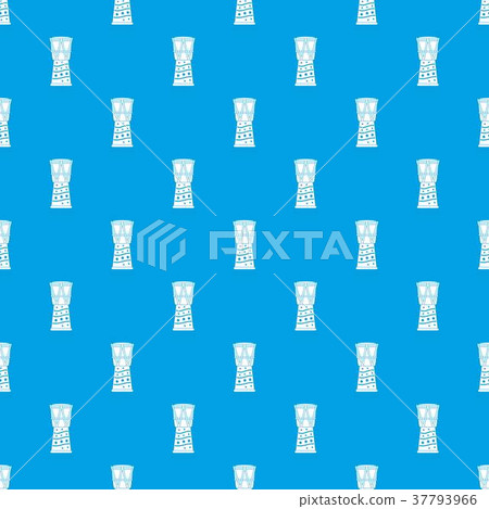 Tamtam pattern seamless blue 37793966