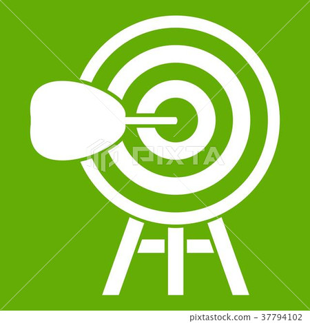 Target icon green 37794102
