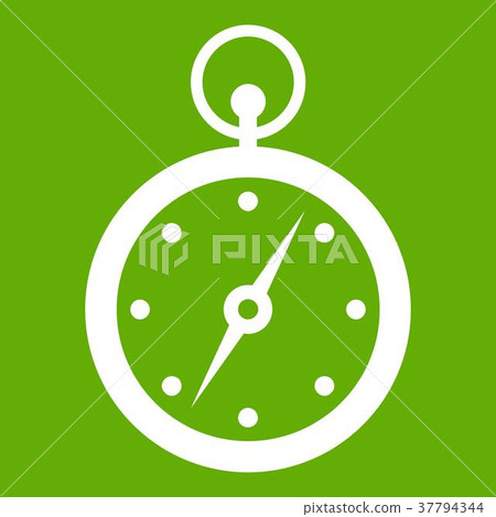 Compass icon green 37794344
