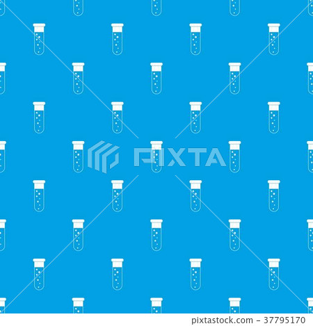 Blood test pattern seamless blue - Stock Illustration [37795170] - PIXTA
