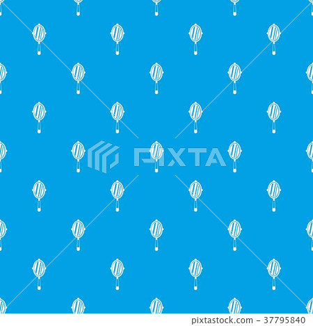 Hand mirror pattern seamless blue 37795840